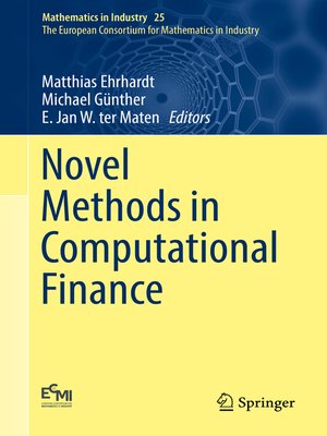 cover image of Novel Methods in Computational Finance